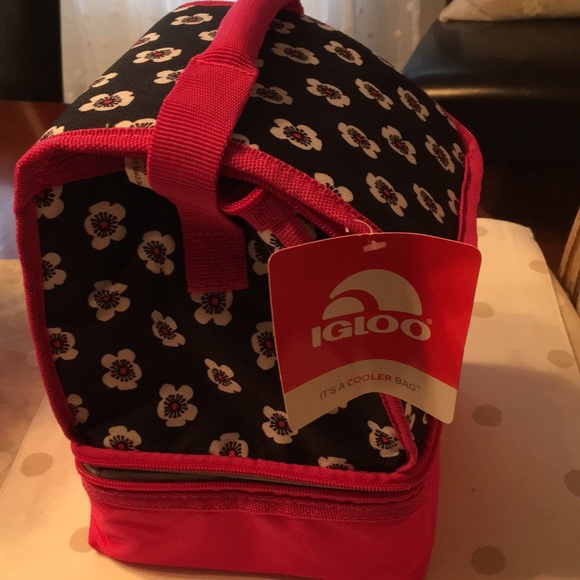 Igloo sandwich keeper lunchbox, NWT, floral - Picture 2 of 5